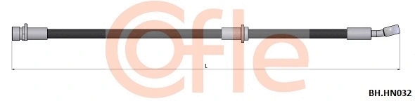 92.BH.HN032 COFLE Тормозной шланг (фото 1)