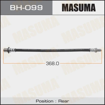 BH-099 MASUMA Тормозной шланг (фото 1)