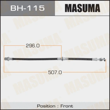 BH-115 MASUMA Тормозной шланг (фото 1)