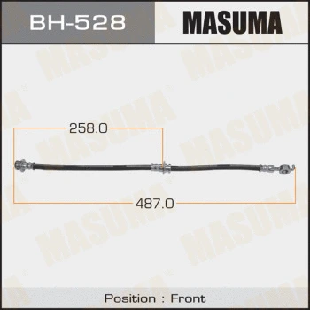 BH-528 MASUMA Тормозной шланг (фото 1)