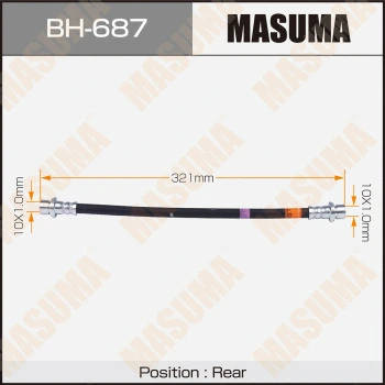 BH-687 MASUMA Тормозной шланг (фото 1)
