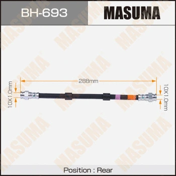 BH-693 MASUMA Тормозной шланг (фото 1)