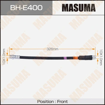BH-E400 MASUMA Тормозной шланг (фото 1)