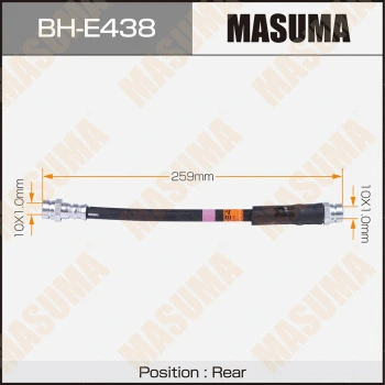 BH-E438 MASUMA Тормозной шланг (фото 1)