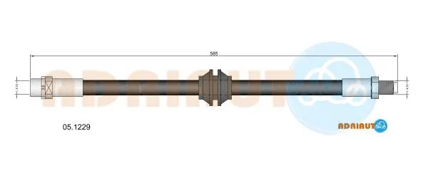 05.1229 ADRIAUTO Тормозной шланг (фото 1)