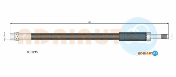 05.1249 ADRIAUTO Тормозной шланг (фото 1)