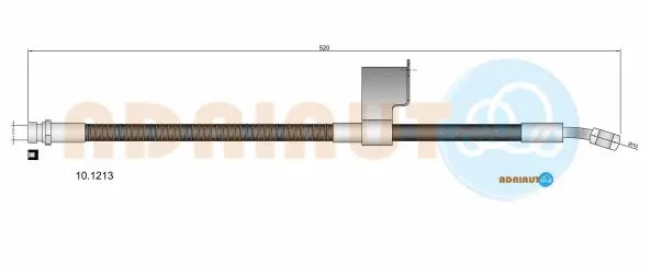 10.1213 ADRIAUTO Тормозной шланг (фото 1)