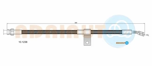 10.1238 ADRIAUTO Тормозной шланг (фото 1)
