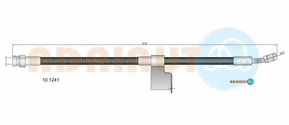 10.1241 ADRIAUTO Тормозной шланг (фото 1)