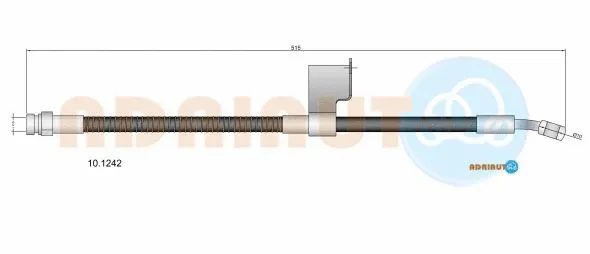 10.1242 ADRIAUTO Тормозной шланг (фото 1)