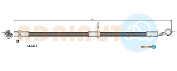 12.1272 ADRIAUTO Тормозной шланг (фото 1)