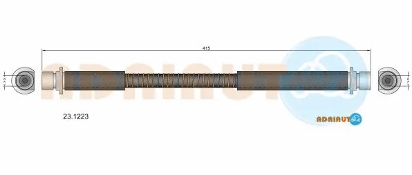 23.1223 ADRIAUTO Тормозной шланг (фото 1)