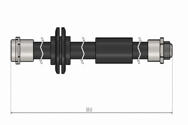 C900 311A CAVO Тормозной шланг (фото 1)