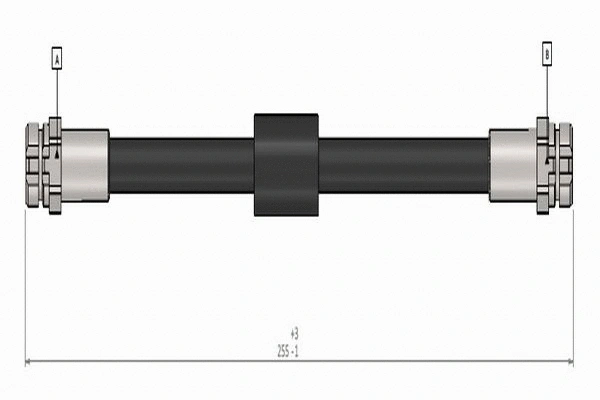 C900 619A CAVO Тормозной шланг (фото 1)