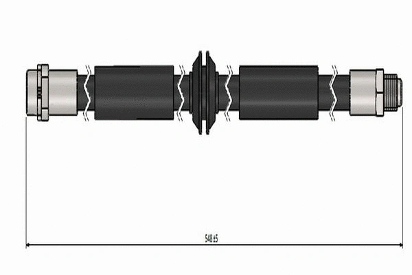 C900 885A CAVO Тормозной шланг (фото 1)