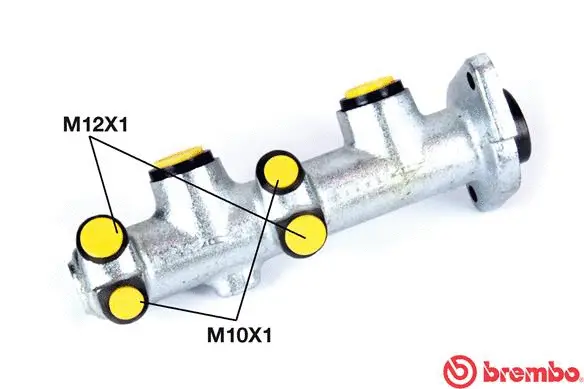 M 61 078 BREMBO Главный тормозной цилиндр (фото 1)