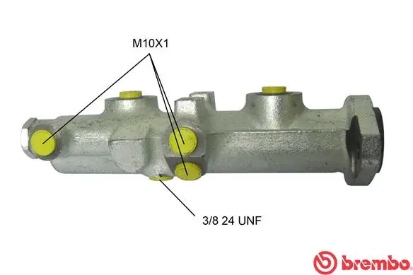 M B1 002 BREMBO Главный тормозной цилиндр (фото 1)