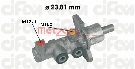 202-379 METZGER Главный тормозной цилиндр (фото 1)