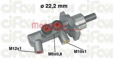 202-383 METZGER Главный тормозной цилиндр (фото 1)