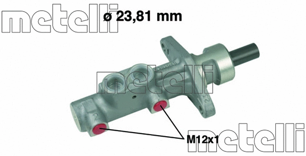 05-0577 METELLI Главный тормозной цилиндр (фото 1)