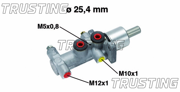 PF620 TRUSTING Главный тормозной цилиндр (фото 1)