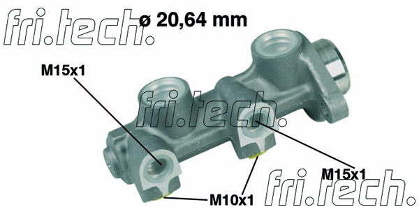 PF167 FRI.TECH. Главный тормозной цилиндр (фото 1)