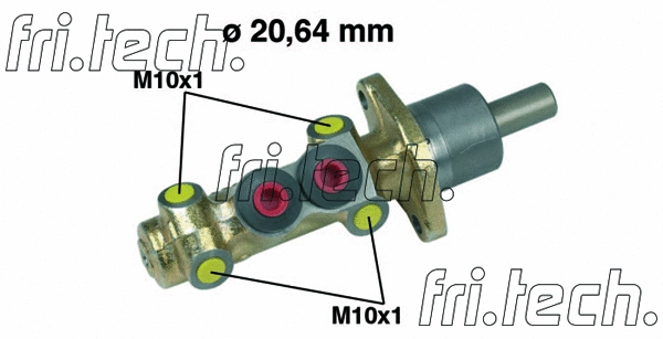 PF177 FRI.TECH. Главный тормозной цилиндр (фото 1)