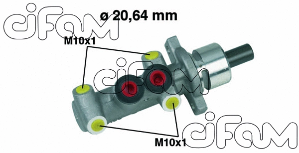 202-245 CIFAM Главный тормозной цилиндр (фото 1)