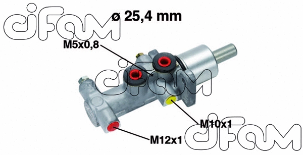 202-554 CIFAM Главный тормозной цилиндр (фото 1)