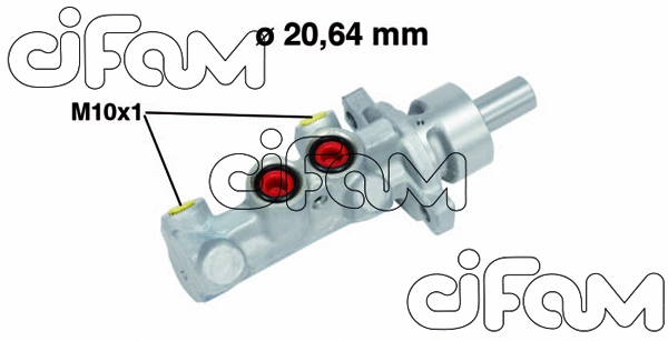 202-709 CIFAM Главный тормозной цилиндр (фото 1)