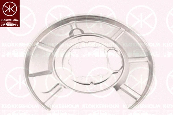 0066877 KLOKKERHOLM Отражатель, диск тормозного механизма (фото 1)
