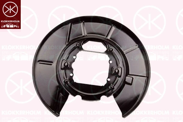 0095877 KLOKKERHOLM Отражатель, диск тормозного механизма (фото 1)