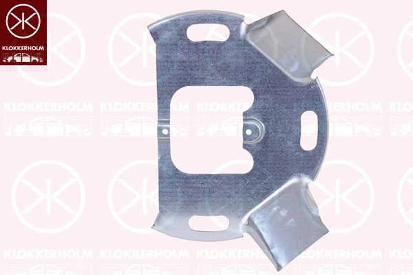 3080379 KLOKKERHOLM Отражатель, диск тормозного механизма (фото 1)