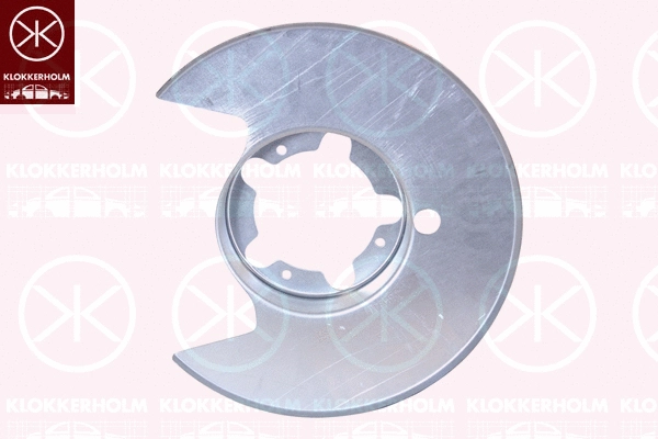 3081879 KLOKKERHOLM Отражатель, диск тормозного механизма (фото 1)
