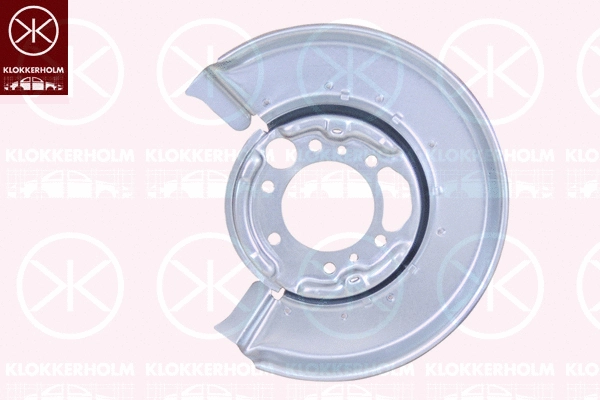 3546878 KLOKKERHOLM Отражатель, диск тормозного механизма (фото 1)