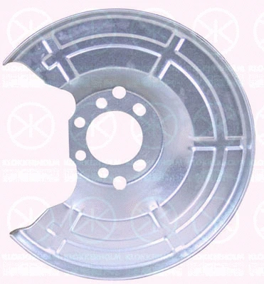 5062879 KLOKKERHOLM Отражатель, диск тормозного механизма (фото 1)