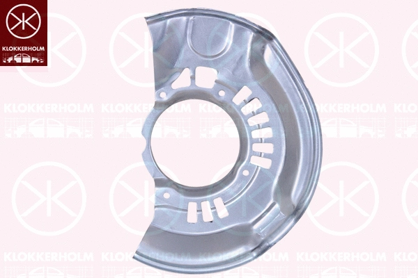 8163377 KLOKKERHOLM Отражатель, диск тормозного механизма (фото 1)