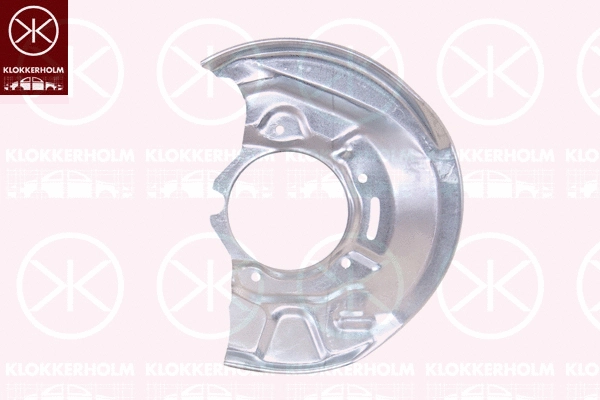 8168378 KLOKKERHOLM Отражатель, диск тормозного механизма (фото 1)