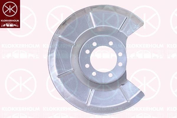 9009870 KLOKKERHOLM Отражатель, диск тормозного механизма (фото 1)