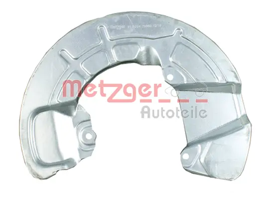 6115224 METZGER Отражатель, диск тормозного механизма (фото 2)