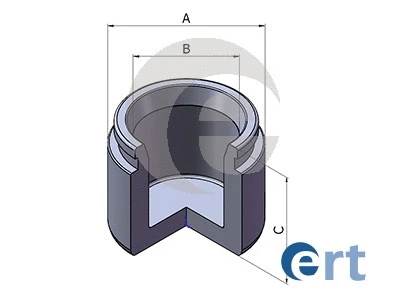 151038-C ERT Поршень, корпус скобы тормоза (фото 1)