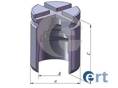 151292-C ERT Поршень, корпус скобы тормоза (фото 1)