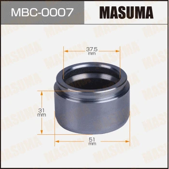MBC-0007 MASUMA Поршень, корпус скобы тормоза (фото 1)