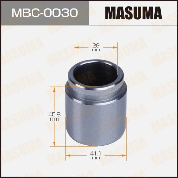 MBC-0030 MASUMA Поршень, корпус скобы тормоза (фото 1)