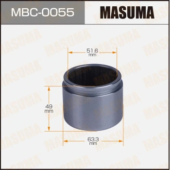 MBC-0055 MASUMA Поршень, корпус скобы тормоза (фото 1)