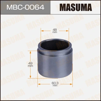 MBC-0064 MASUMA Поршень, корпус скобы тормоза (фото 1)