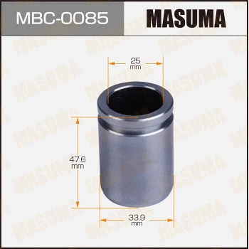 MBC-0085 MASUMA Поршень, корпус скобы тормоза (фото 1)