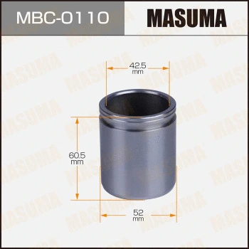 MBC-0110 MASUMA Поршень, корпус скобы тормоза (фото 1)