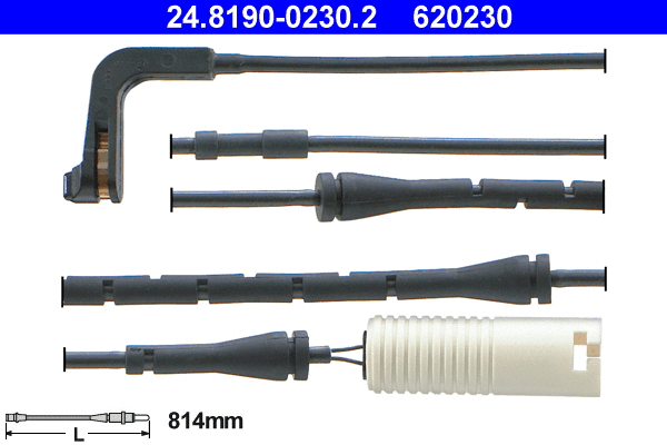 24.8190-0230.2 ATE Сигнализатор, износ тормозных колодок (фото 1)