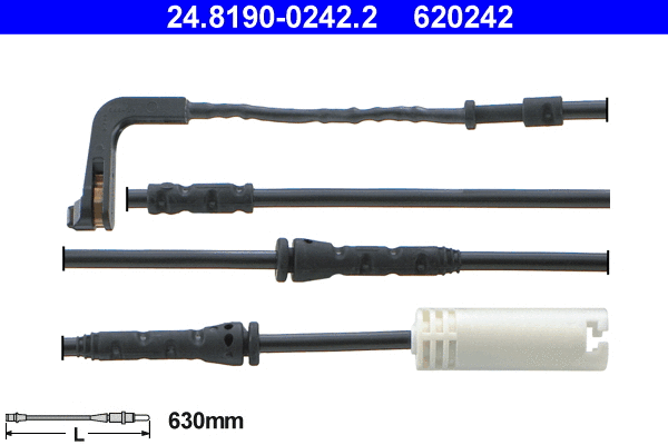 24.8190-0242.2 ATE Сигнализатор, износ тормозных колодок (фото 1)